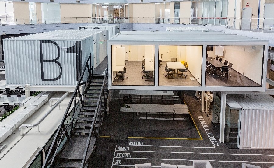 Alquiler de contenedores para oficina