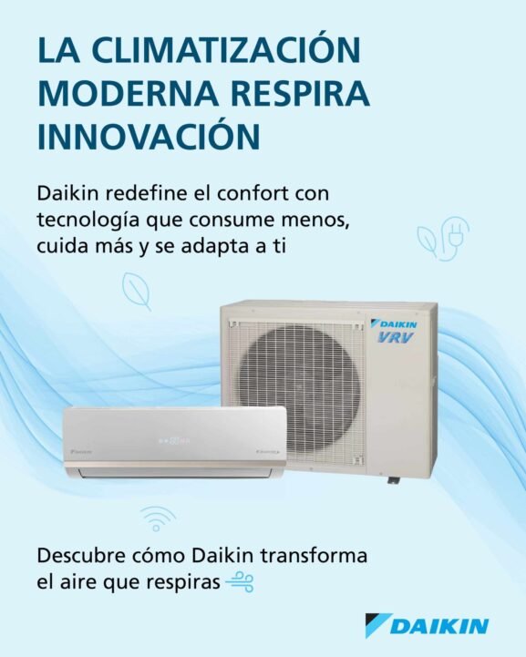 La climatización moderna: eficiencia, bienestar y sostenibilidad con sello Daikin